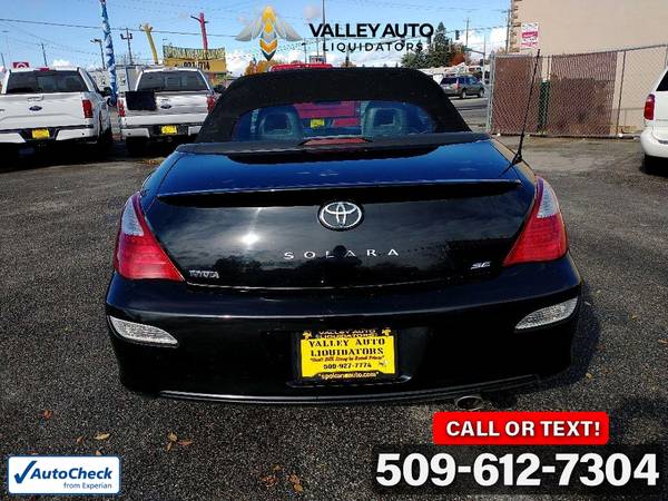 Only 166/mo - 2007 Toyota Camry Solara Convertible - 77, 517 Miles for sale in Spokane Valley, WA – photo 6
