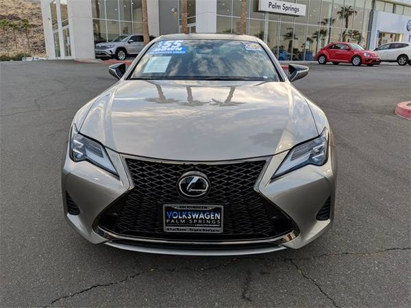 2020 Lexus RC 350 F Sport - cars & trucks - by dealer - vehicle... for sale in Cathedral City, CA – photo 2