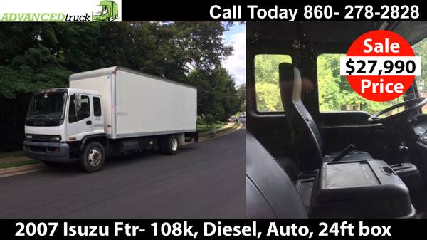 2016 Isuzu Npr Box Truck Dump Flatbed Reefer - cars & trucks - by... for sale in NEW YORK, NY – photo 8