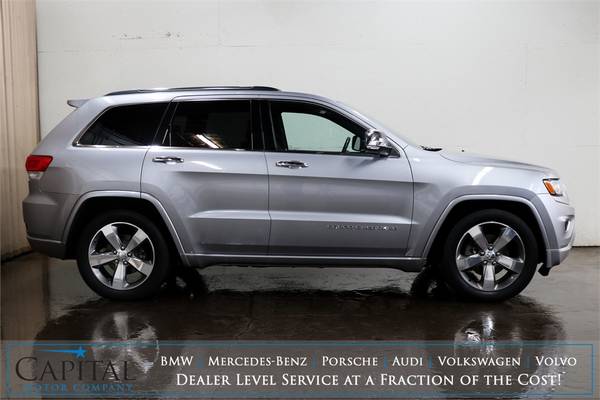 Beautiful '15 Jeep Grand Cherokee Overland 4x4! Amazing SUV for... for sale in Eau Claire, WI – photo 3