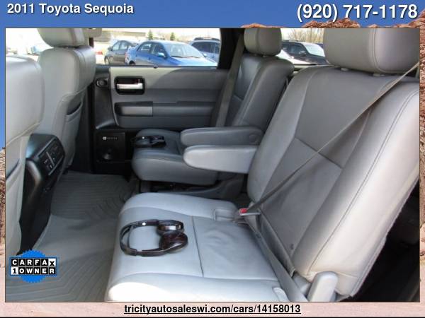 2011 TOYOTA SEQUOIA LIMITED 4X4 4DR SUV (5 7L V8 FFV) Family owned for sale in MENASHA, WI – photo 20