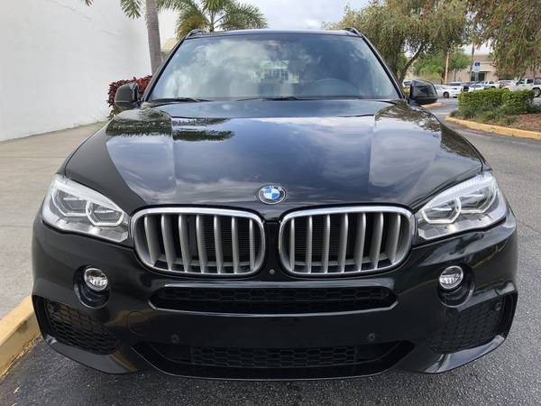 2016 BMW X5 xDrive50i 1-OWNER CLEAN CARFAX BLACK/BROWN LEATHER for sale in Sarasota, FL – photo 4