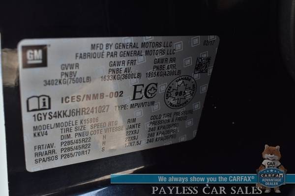 2017 Cadillac Escalade ESV Platinum/4X4/Auto Start/Seats 7 for sale in Wasilla, AK – photo 24