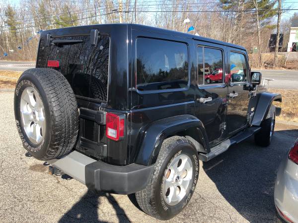 2015 Jeep Wrangler Sahara Unlimited - - by dealer for sale in Cape Porpoise, ME – photo 3