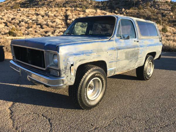 1976 Chevy K5 Blazer 4WD, 350ci V8, TH350 - cars & trucks - by owner... for sale in Albuquerque, NM – photo 3