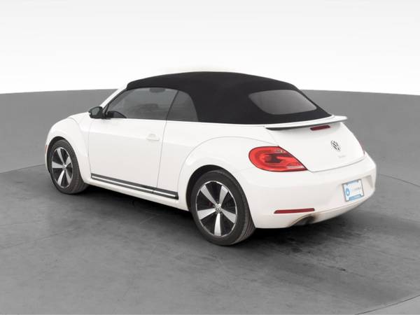 2013 VW Volkswagen Beetle Turbo Convertible 2D Convertible White - -... for sale in Atlanta, CA – photo 7
