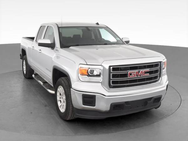 2014 GMC Sierra 1500 Double Cab SLE Pickup 4D 6 1/2 ft pickup Silver... for sale in Naples, FL – photo 16