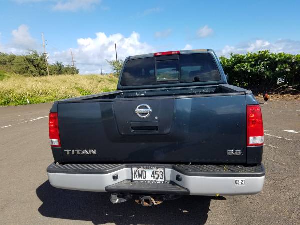 05 Nissan titan 2wd crew cab - cars & trucks - by owner - vehicle... for sale in Kealia, HI – photo 6