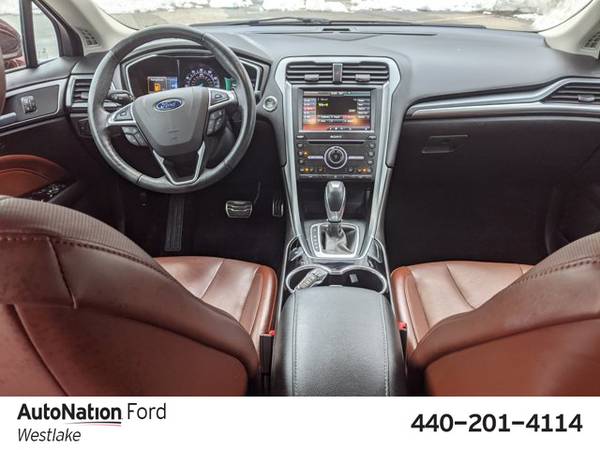 2016 Ford Fusion Titanium AWD All Wheel Drive SKU:GR131521 - cars &... for sale in Westlake, OH – photo 22