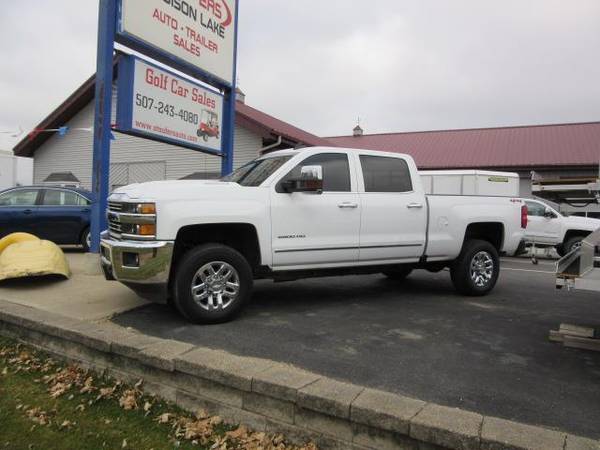 2019 Chevrolet Chevy Silverado 2500HD LTZ CREW CAB 4WD DIESEL - cars... for sale in Madison Lake, MN – photo 2