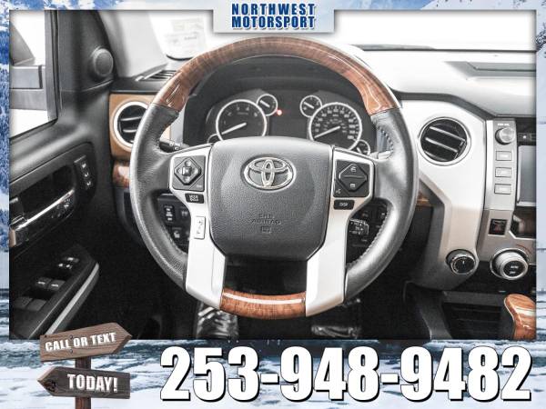 2017 *Toyota Tundra* 1794 Edition 4x4 - cars & trucks - by dealer -... for sale in PUYALLUP, WA – photo 16
