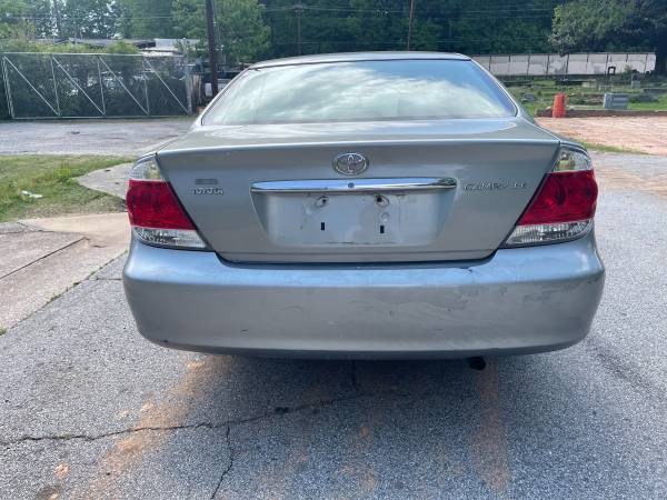 2005 Toyota Camry le ( Current Emissions) - - by for sale in Atlanta, GA – photo 3