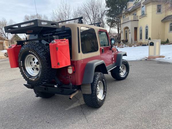 Fully Built Lifted and Locked Jeep Wrangler TJ 4 0L 4x4 Terraflex for sale in Aurora, CO – photo 5