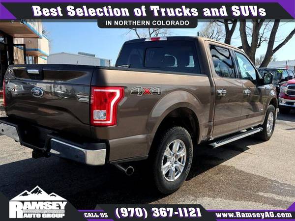 2015 Ford F150 F 150 F-150 SuperCrew Cab XLT Pickup 4D 4 D 4-D 5 1/2 for sale in Greeley, CO – photo 4