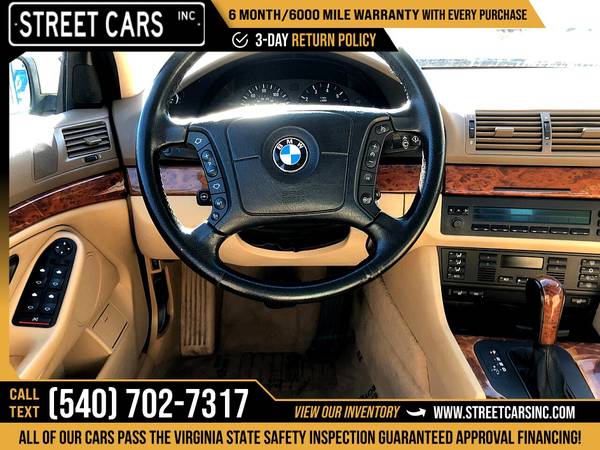 2000 BMW 5 Series 528iASdn 528 iASdn 528-iASdn Auto PRICED TO SELL! for sale in Fredericksburg, District Of Columbia – photo 7