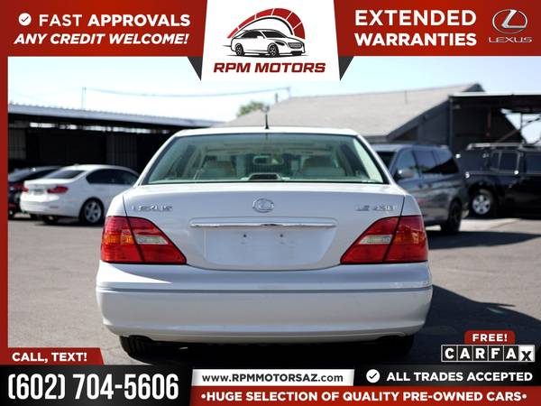 2001 Lexus LS430 LS 430 LS-430 ONE OWNER FOR ONLY 124/mo! - cars for sale in Phoenix, AZ – photo 8