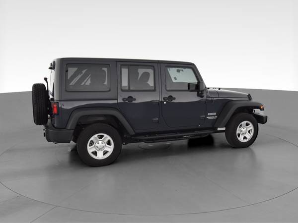 2017 Jeep Wrangler Unlimited Sport SUV 4D suv Gray - FINANCE ONLINE... for sale in Chicago, IL – photo 12