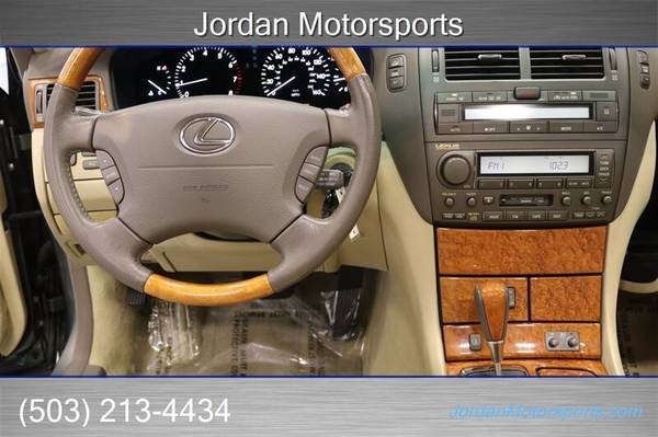 2004 LEXUS LS 430 1-OWNER NEW TIMING BELT CLEAN 2005 2006 2003 LS430 for sale in Portland, OR – photo 22