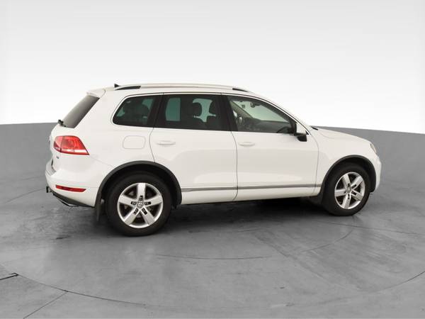 2013 VW Volkswagen Touareg TDI Lux Sport Utility 4D suv White - -... for sale in Long Beach, CA – photo 12