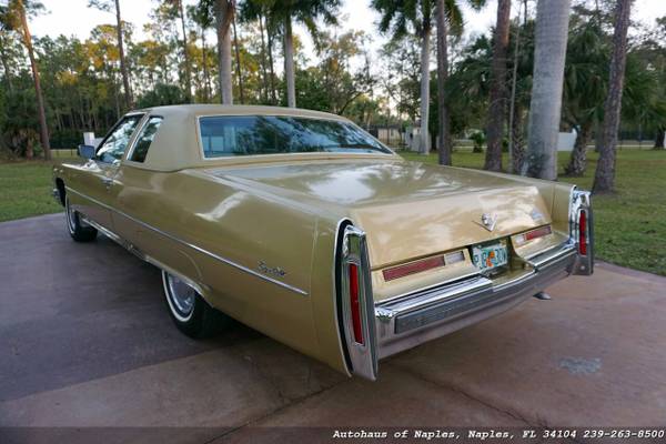 1974 Cadillac Coupe DeVille - 51K Miles, Leather, All Original Survi for sale in Naples, FL – photo 5
