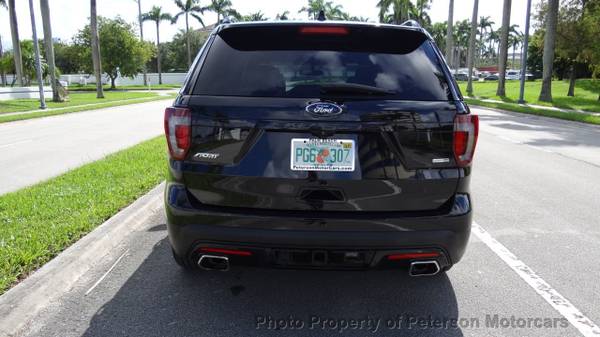 2017 *Ford* *Explorer* *Sport 4WD* Shadow Black - cars & trucks - by... for sale in West Palm Beach, FL – photo 4