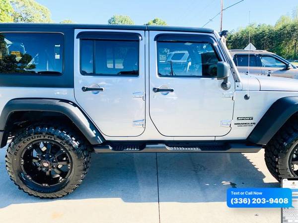 2016 Jeep Wrangler Unlimited 4WD 4dr Sport for sale in King, NC – photo 10