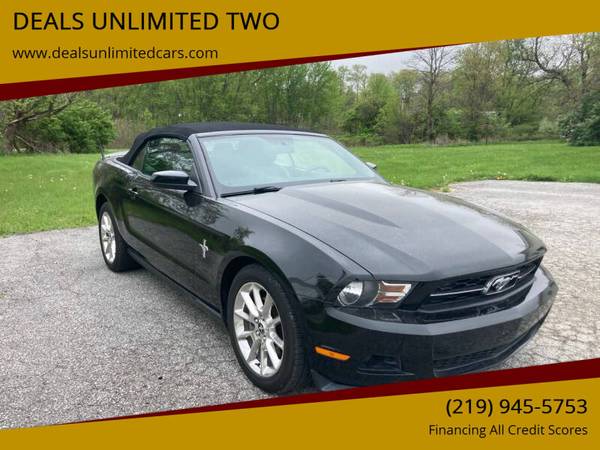 2011 Ford Mustang convertible - Triple Black - 101k miles - cars & for sale in Merrillville, IL – photo 13