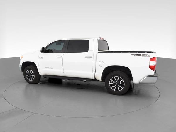 2017 Toyota Tundra CrewMax Limited Pickup 4D 5 1/2 ft pickup White -... for sale in Atlanta, CA – photo 6