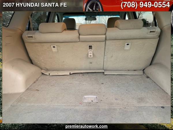 2007 HYUNDAI SANTA FE GLS - - by dealer - vehicle for sale in Alsip, IL – photo 11