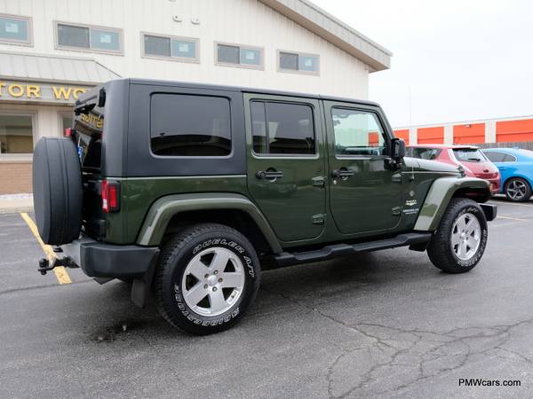 2009 Jeep Wrangler Unlimited Sahara CERTIFIED! 6 SPEED LOW MILES! for sale in Naperville, IL – photo 7