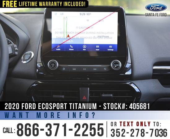 2020 FORD ECOSPORT TITANIUM SAVE Over 8, 000 off MSRP! for sale in Alachua, FL – photo 12