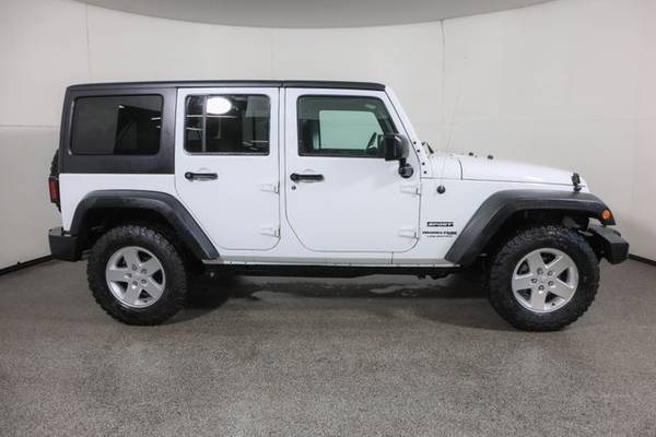 2018 Jeep Wrangler JK Unlimited, Bright White Clearcoat - cars & for sale in Wall, NJ – photo 6
