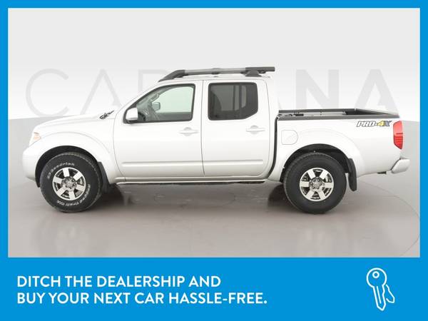 2013 Nissan Frontier Crew Cab PRO-4X Pickup 4D 5 ft pickup Silver for sale in Chicago, IL – photo 4