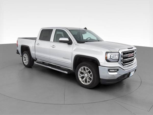 2018 GMC Sierra 1500 Crew Cab SLT Pickup 4D 5 3/4 ft pickup Silver -... for sale in Westport, NY – photo 15