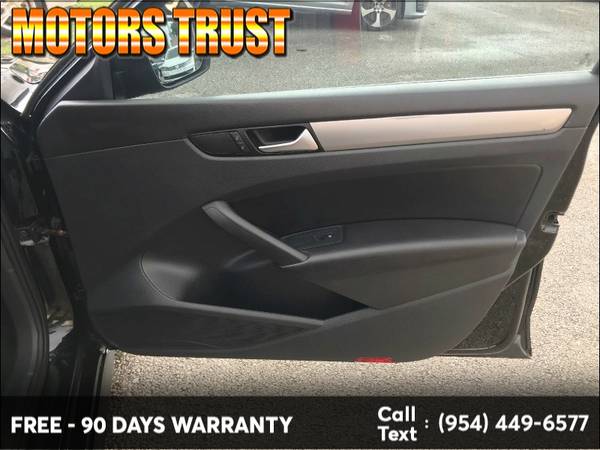2015 Volkswagen Passat 4dr Sdn 1.8T Auto S 90 Days Car Warranty for sale in Miami, FL – photo 21