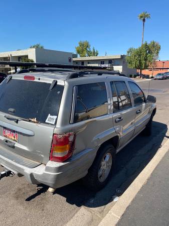BAD ENGINE - 2000 Jeep Grand Cherokee Laredo - cars & trucks - by... for sale in Phoenix, AZ – photo 2