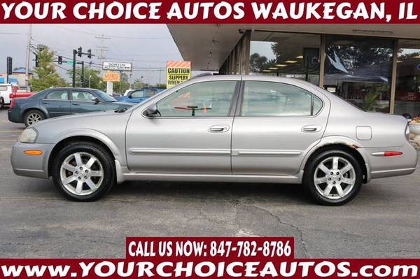 2002*NISSAN*MAXIMA GLE*70K 1OWNER LEATHER KYLS ALLOY GOOD TIRES 324417 for sale in WAUKEGAN, IL – photo 4