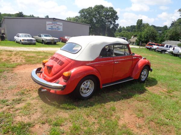 1979 VOLKSWAGEN BEETLE CONVERTIBLE - cars & trucks - by dealer -... for sale in Greenville, SC – photo 5