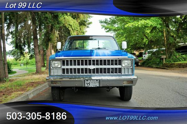 1982 *CHEVROLET* C/K 20 6.5L DIESEL AUTOMATIC 4X4 LONG BED 1 OWNER K20 for sale in Milwaukie, OR – photo 3
