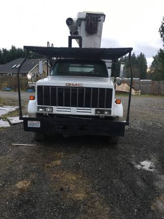 86 GMC Bucket truck - cars & trucks - by owner - vehicle automotive... for sale in Marysville, WA – photo 3