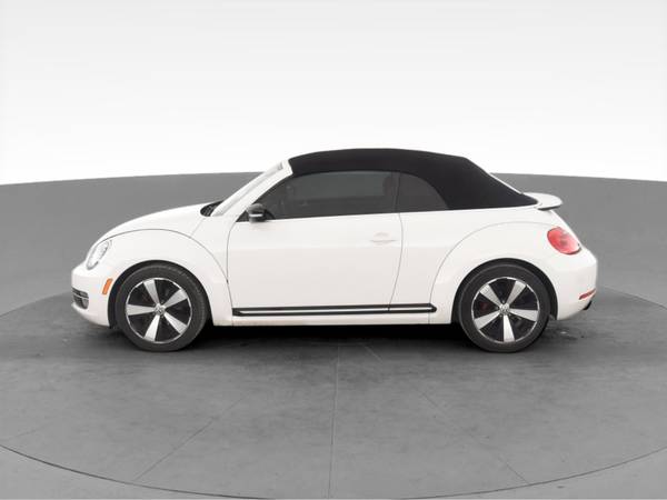 2013 VW Volkswagen Beetle Turbo Convertible 2D Convertible White - -... for sale in Atlanta, CA – photo 5