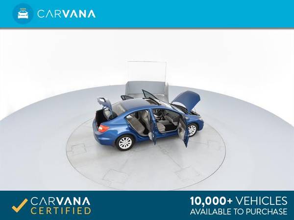 2012 Honda Civic EX Sedan 4D sedan Blue - FINANCE ONLINE for sale in Chicago, IL – photo 14