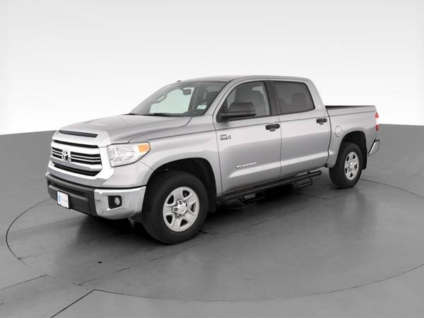 2017 Toyota Tundra CrewMax SR5 Pickup 4D 5 1/2 ft pickup Silver - -... for sale in Fort Myers, FL – photo 3