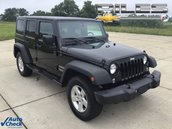 2016 Jeep Wrangler Unlimited Unlimited Sport - cars & trucks - by... for sale in Dry Ridge, KY