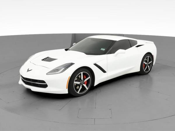 2015 Chevy Chevrolet Corvette Stingray Coupe 2D coupe White -... for sale in Wilmington, NC – photo 3