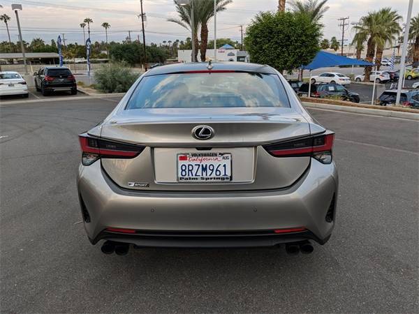 2020 Lexus RC 350 F Sport - cars & trucks - by dealer - vehicle... for sale in Cathedral City, CA – photo 5