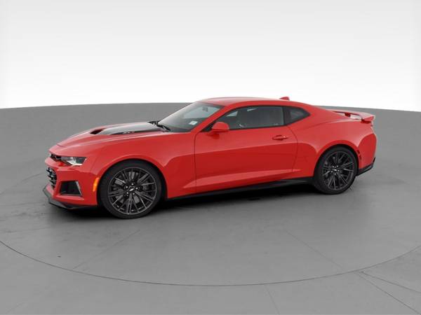2018 Chevy Chevrolet Camaro ZL1 Coupe 2D coupe Red - FINANCE ONLINE... for sale in Champaign, IL – photo 4