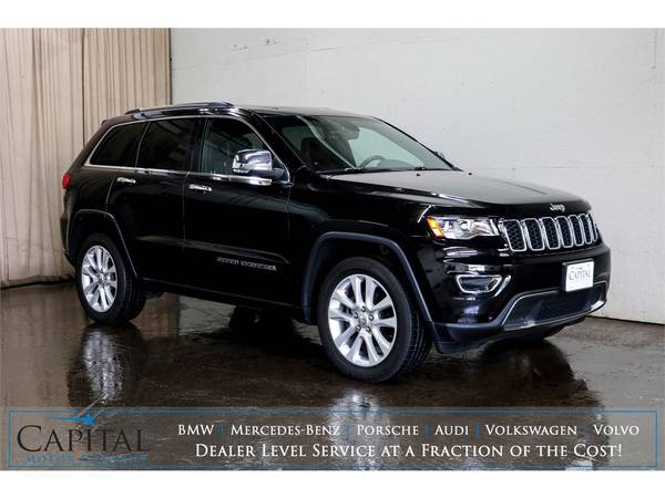 17 Jeep Grand Cherokee Limited with Nav & Selec-Terrain Modes! -... for sale in Eau Claire, IA