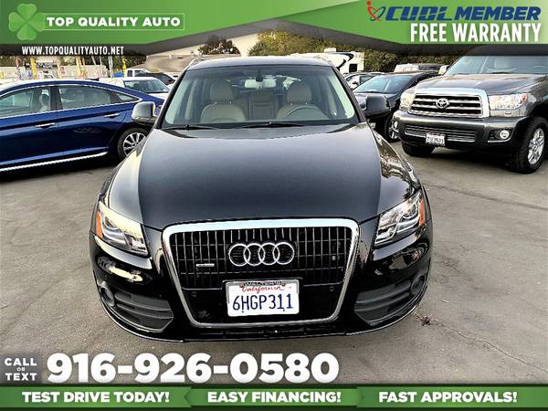 2009 Audi Q5 Premium Plus SUV for only $7,995 - cars & trucks - by... for sale in Rancho Cordova, CA – photo 3