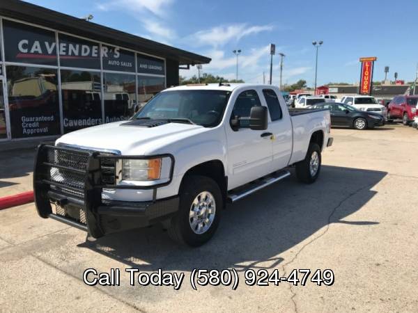 2011 GMC Sierra 2500HD 4WD Ext Cab 144.2" SLE for sale in Durant, OK – photo 2